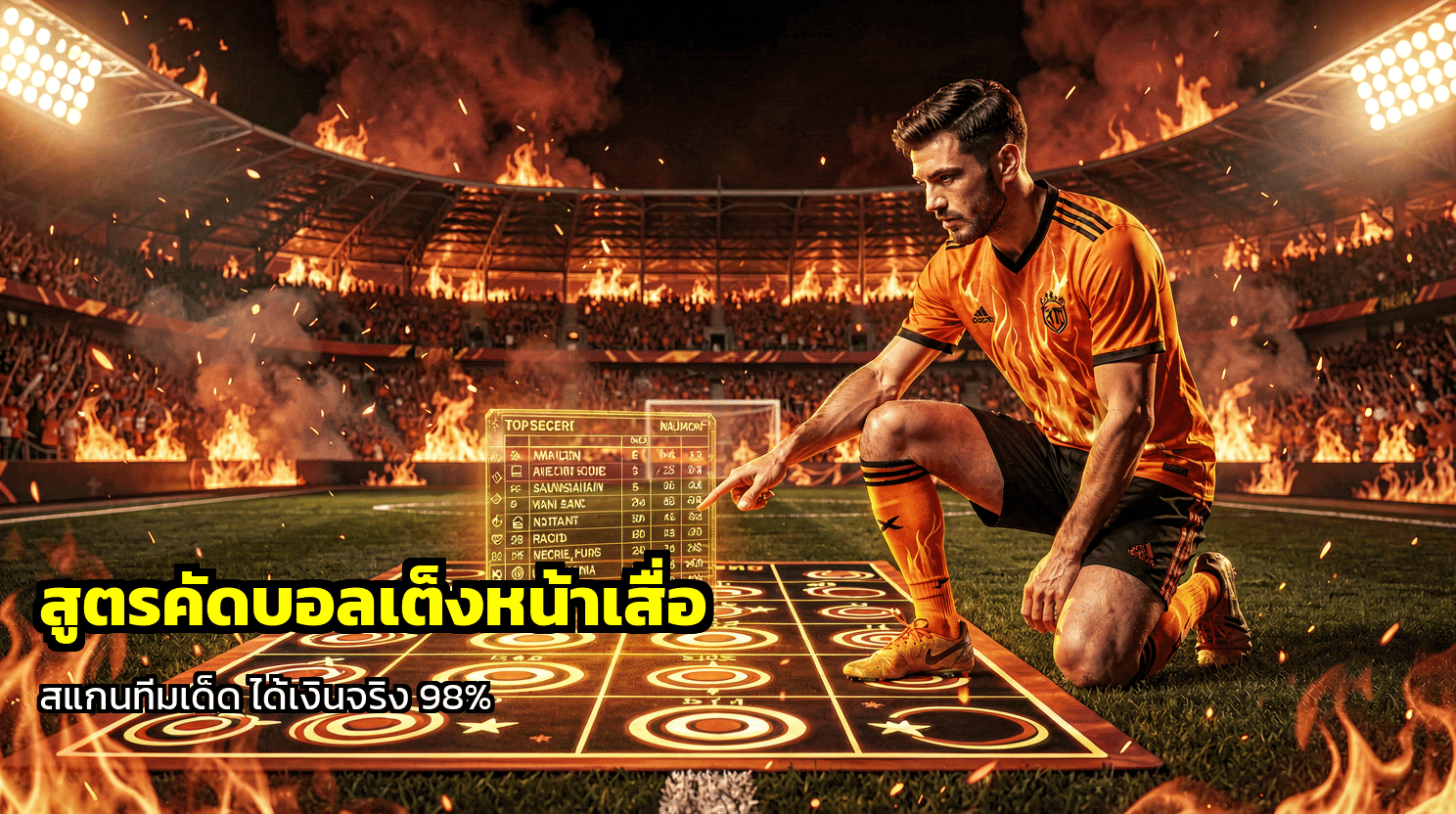 สูตรคัดบอลเต็งหน้าเสื่อ