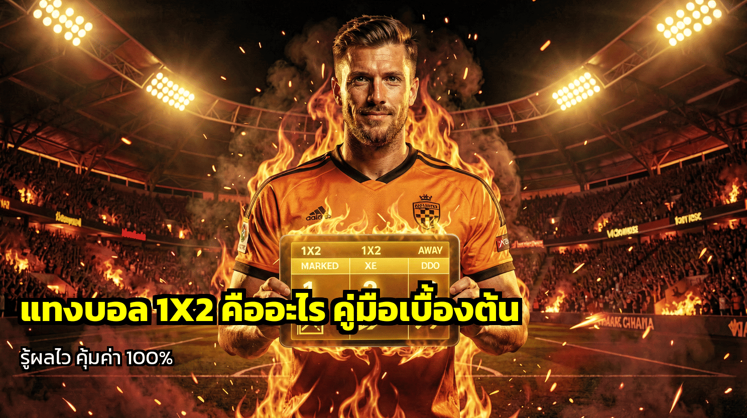 แทงบอล 1X2 คืออะไร